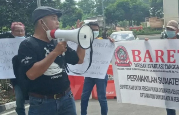 Aktivis antikorupsi Bareta Sumsel Boni Belitong.